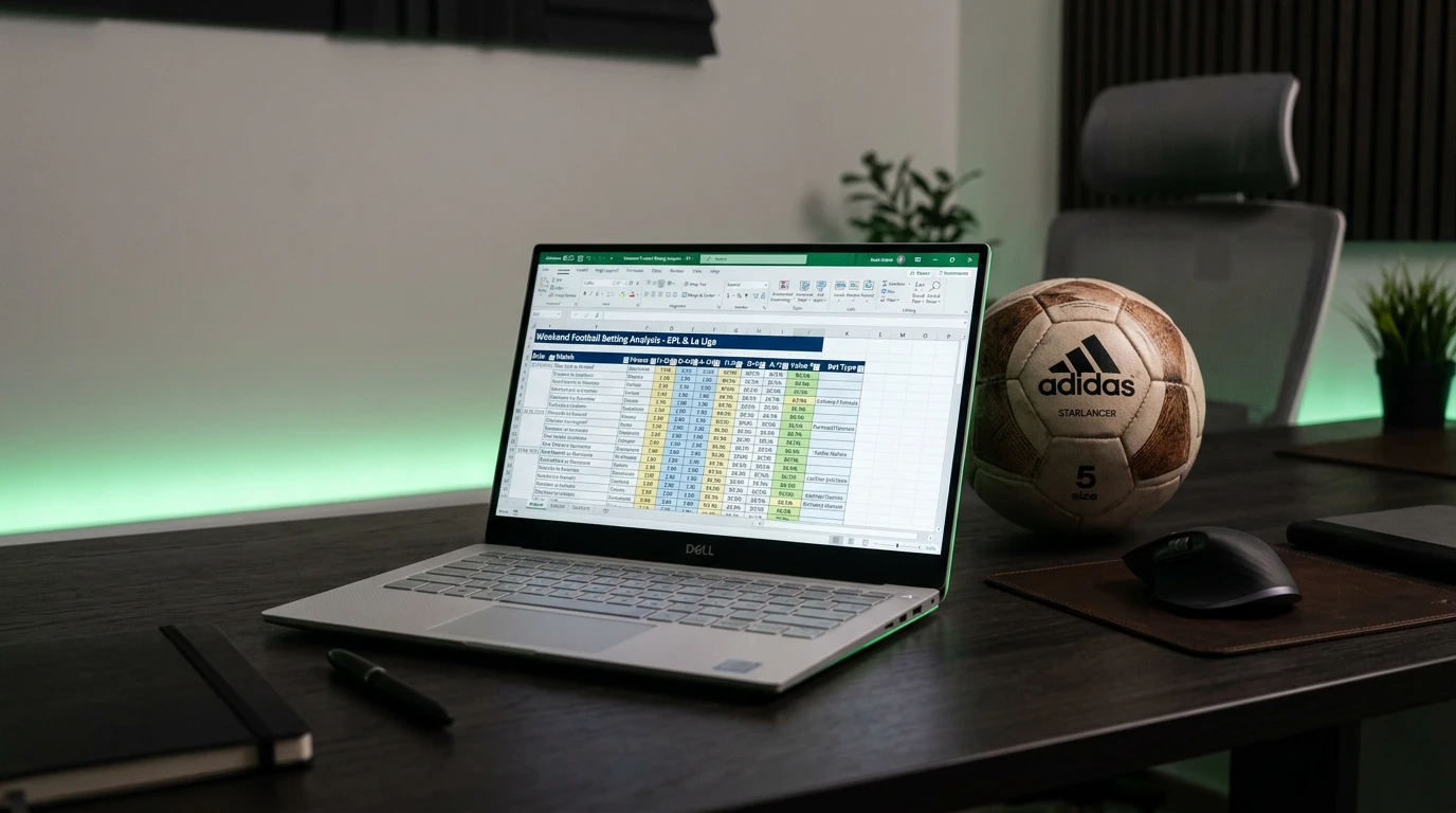 Cálculo del overround y margen del operador en apuestas al ganador de LaLiga